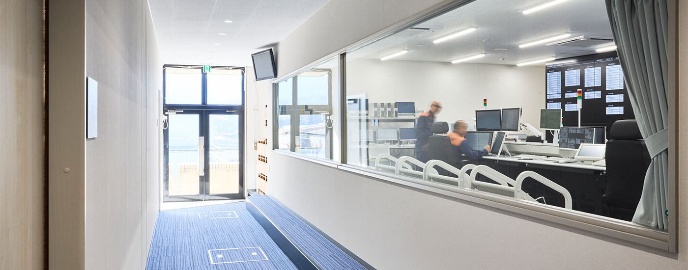 見学スペースの写真