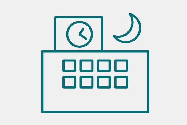 画像：夜間・休日の診療時間外イメージ